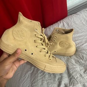 khaki converse
